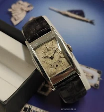 GENT´S ART DECO LANGENDORF CLASSIC MANUAL WIND WATCH