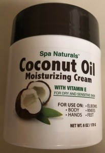spa naturals coconut oil moisturizing cream with vitamin e stores