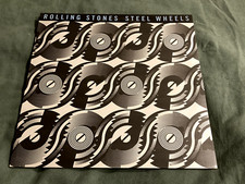 Rolling Stones [NM/EX] ORIGINAL VINYL LP Steel Wheels