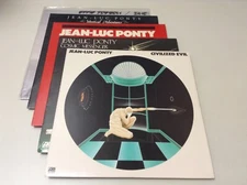 JEAN-LUC PONTY & EDDIE JOBSON LOT OF 5 VINYLS, MYSTICAL ADVENTURES, ZINC & MORE!