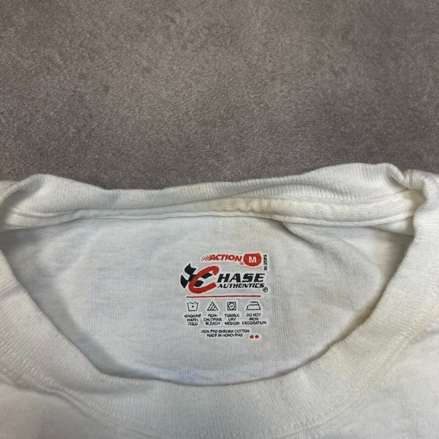 Chase Authentics T-Shirt Mens Jeff Gordon Mighty Mouse Graphic Tee White, Medium image 8