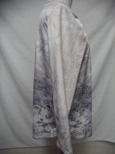 Soft Surroundings Corrina Velour Half Zip tunic top blouse Size Sz Large Lg L - Picture 16 of 16
