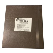 Hammond Manufacturing 1598DBR ABS Plastic Clam Shell Body Enclosures w/End Panel