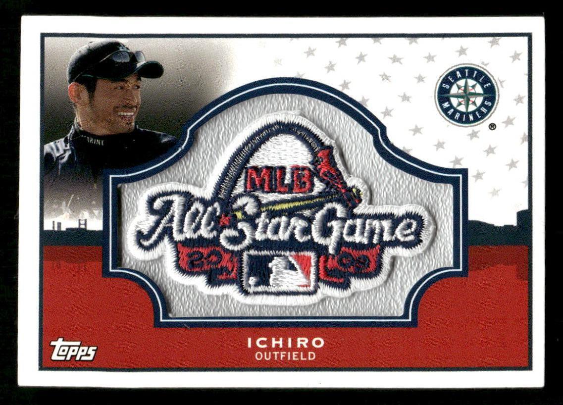 2009 Topps Ichiro All-Star FanFest Manufactured Patch MEM #3 Card | eBay