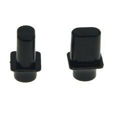 KAISHBlack 2-Pack Guitar Pickup Switch Knob Top Hat Switch Tip For American Tele