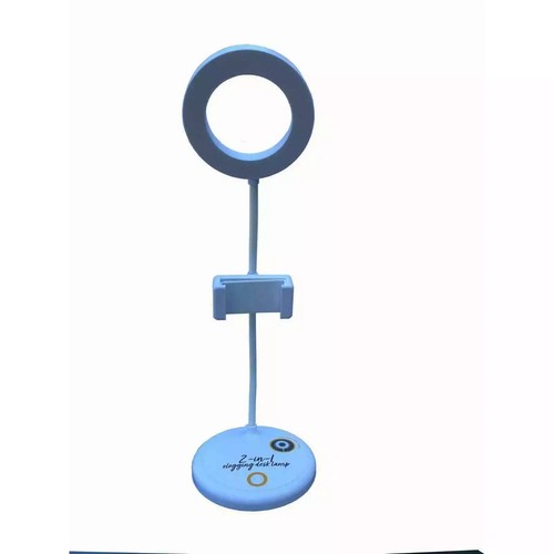 New VIVITAR 2-in1 light Ring Vlogging Desk Lamp LED With Adjustable Phone Holder - 第 4/9 張圖片