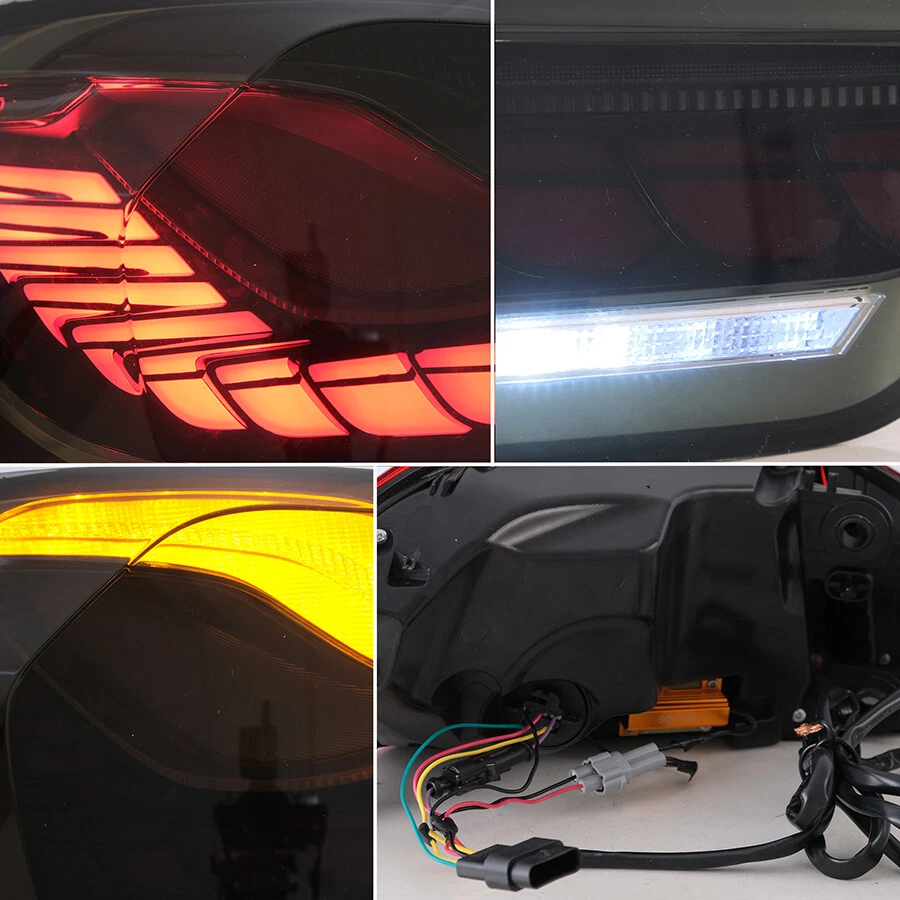 Luces traseras LED VLAND para BMW Serie 4 2014-20. M4 F32 F33 F82 F36 F83 con DRL dinámico Foto 3 de 4