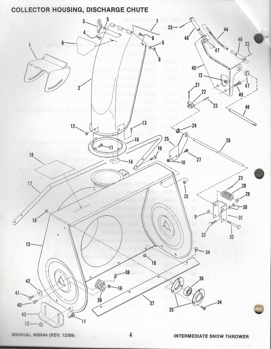 【414】Schneeページ SNAPPER SNOW THROWER TWO-STAGE I4220 I4221 I5240 I5241 I7241