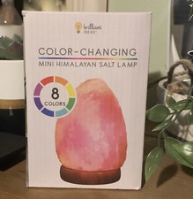 Himalayan Salt Lamp   8 Color Changing Options - Nightlight  NIB
