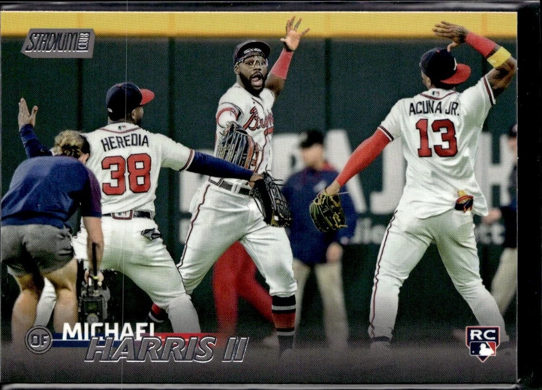 2023 Stadium Club #113 Michael Harris II Rookie Atlanta Braves