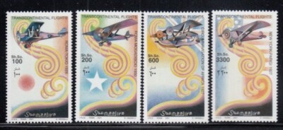 SOMALIA Transcontinental Flights MNH set