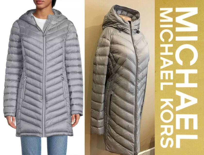 Michael kors long on sale down jacket