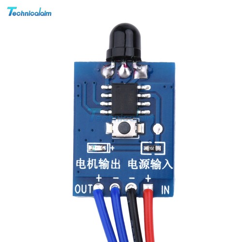 Wireless Remote DC Brush Motor Speed Controller PWM Speed Regulation Module - Picture 13 of 17