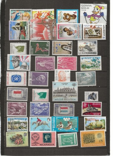 190 / MONDE LOT DE 72 TIMBRES NEUF ++ - 第 2/2 張圖片