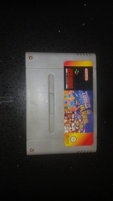 Nintendo SNES Dr. Mario PAL-A Video Game Cartridge [Very Good Condition]