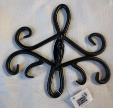 Black Metal Wall Hooks