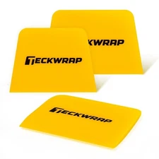 TECKWRAP TPU Squeegee for Vinyl Wrap, PPF Tint Squeegee Set Rectangle and Tra...
