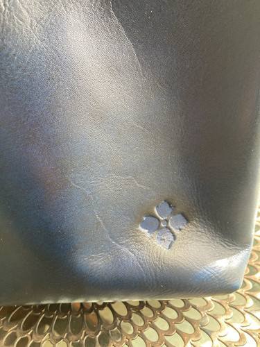 Patricia Nash Tooled Cut Out Leather Estella Tote In Cobalt NWT - Picture 5 of 15