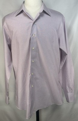 Brooks Brothers Cotton Non-Iron Regent Button Up Red Mens L