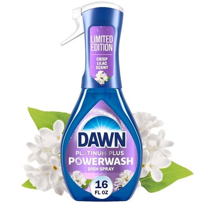 Powerwash Spray Dishwashing Liquid Soap Crisp Lilac Scent Starter Kit 16 Fl Oz