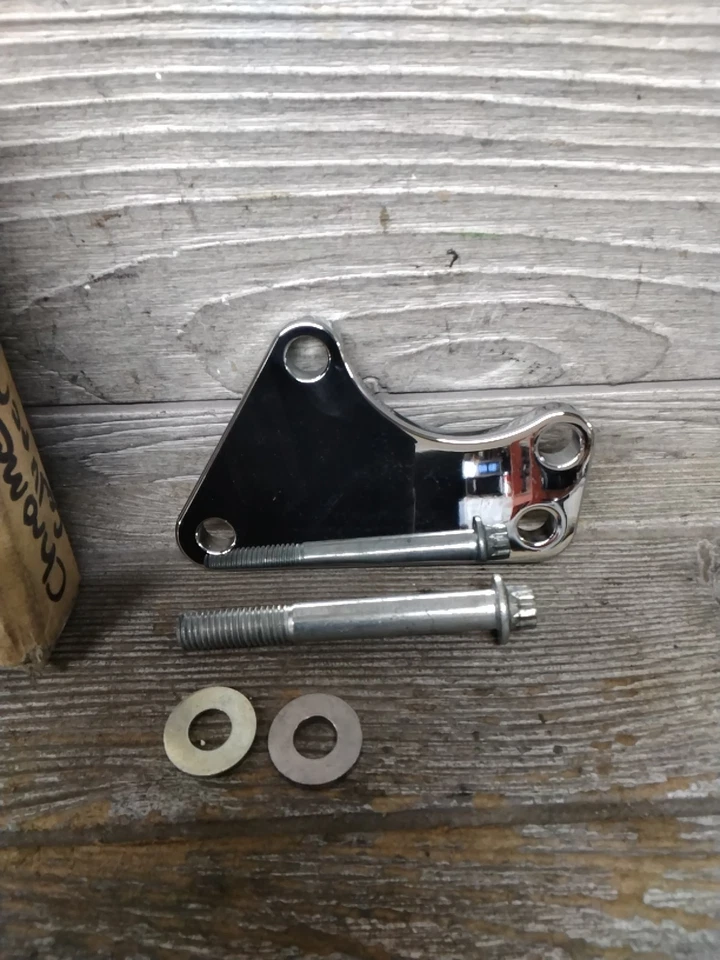 Хромированный кронштейн для крепления тормозного суппорта Harley Davidson Touring Dyna BC 482679 оригинальный - Изображение 4 из 4