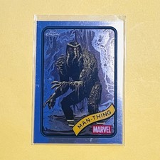 2025 Topps Chrome Marvel Man-Thing #31 Base Card