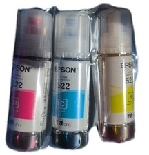 EPSON 522 EcoTank Ink Ultra-high Capacity Bottle Color Combo Pack T522520-S 