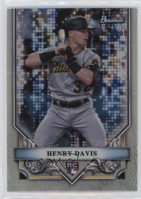 2024 Bowman Sterling Rookie Refractor 32/199 Henry Davis #BSR-2 Rookie RC bn5