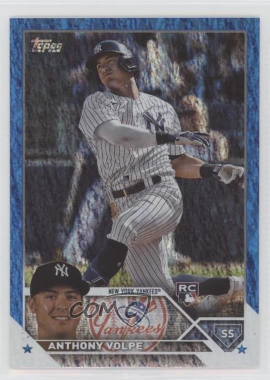 2023 Topps Series 2 Blue Foil /999 Anthony Volpe #460 7m1