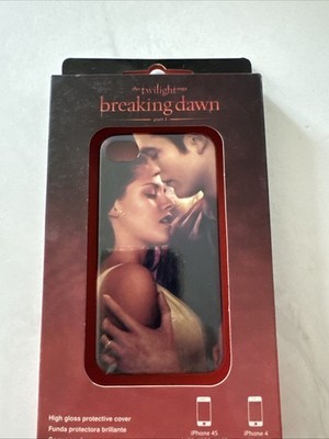 Twilight Breaking Dawn iPhone 4S, iPhone 4 Phone Cover Bella & Edward NOS