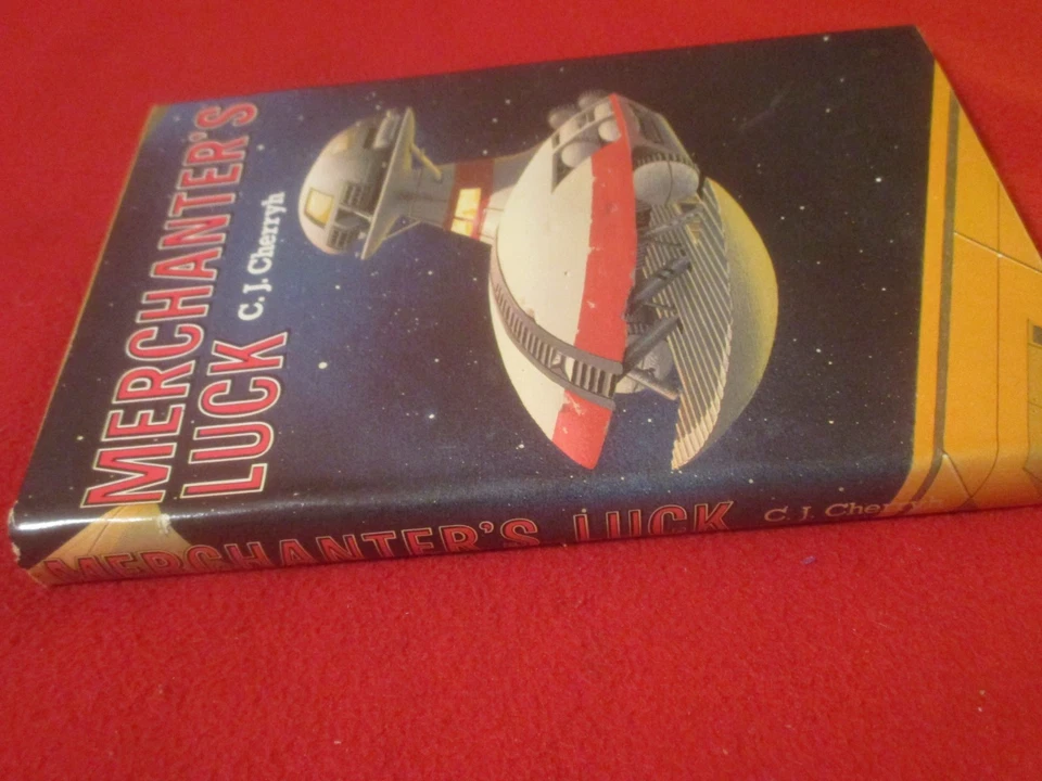 Merchanter's Luck by C.J. Cherryh 1982 Book Hardcover Dust Jacket SIGNED - Image 3 of 4