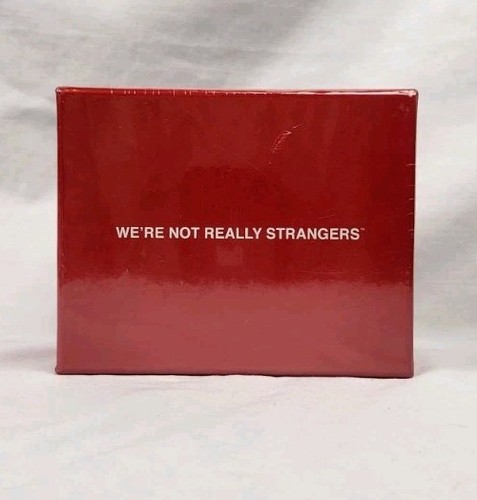 We're Not Really Strangers Game for Ages 14+ (2-6 Players) New Sealed