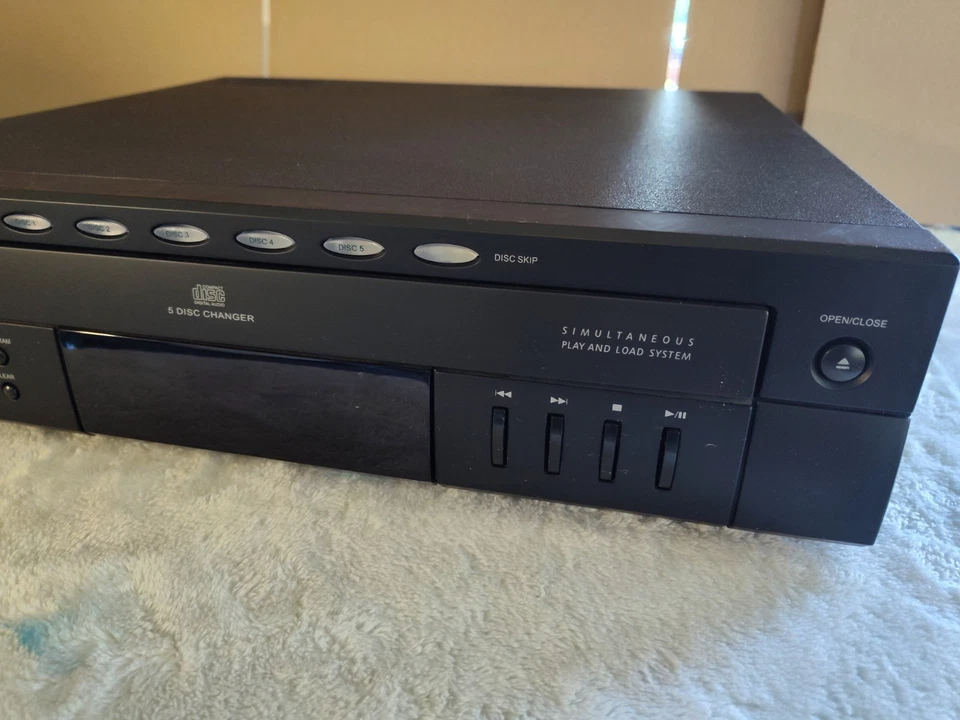 RCA 5 Disc CD Changer Model: RP-8075RS Tested✓ - Image 3 of 4