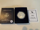 2012-W Silver Uncirculated Burnished American Eagle 1 Oz. ~ Mint w/BOX and COA