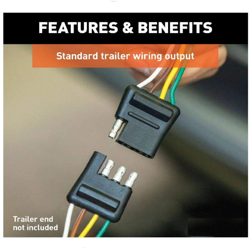 Arnés de cableado personalizado Curt 55317 para Dodge W100 W250 W350 D100 D150 D250 D350 Foto 3 de 4