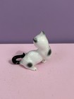 Vintage Shiken China Siamese Cat Black And White 2x2.25”  — photo 3
