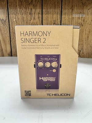 TC-Helicon Harmony Singer 2 Vocal Harmony and Reverb Pedal