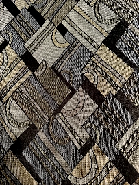 Multi color Upholstery fabric, black, beige, grey etc. SBTY - Image 2 of 3