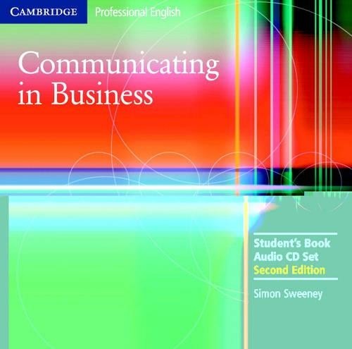 Набор аудиодисков Simon Sweeney Communicating in Business (2 компакт-диска) (CD) (ИМПОРТ из Великобритании)