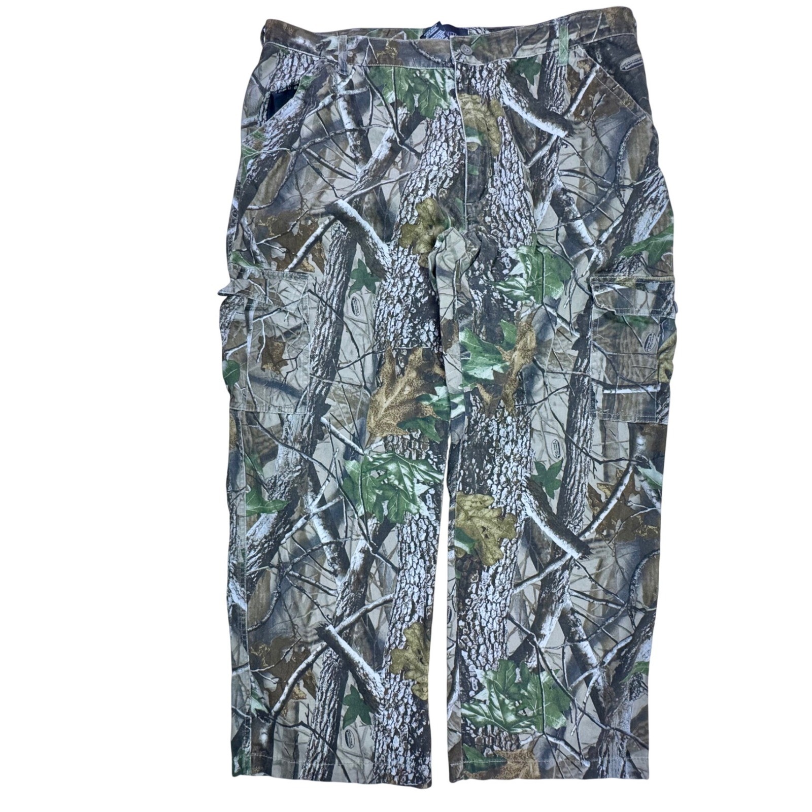 Outfitters Ridge RealTree Camo Cargo Pants Mens 40x30 Hunting Outdoor