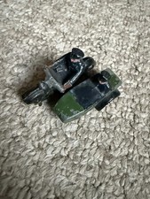 Vintage Dinky Toys Police Motorbike With Sidecar