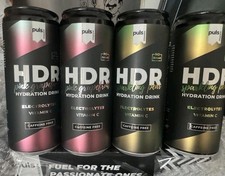 Puls Nutrition HDR Elektrolyte Drink 4x 330ml Zuckerfrei MHD 04/27 