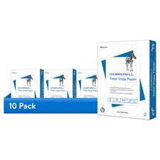 10 pack Hammermill Tidal Copy Paper, 8.5" x 11", 20 lb, 92 Bright White