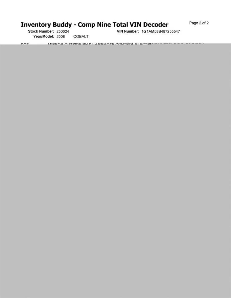 Automatic Transmission 2.4L Fits 08-10 VUE 2679564 - Изображение 4 из 4