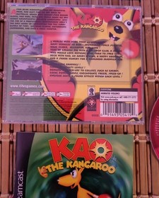 Kao The Kangaroo (Sega Dreamcast) Complete w/ Reg Card
