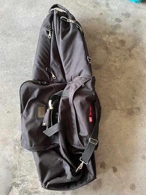 Wilson Golf Club Travel Luggage Flight Bag Multiple Zipper Pockets and Wheels