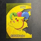 2000 Topps Pokemon Pikachu #PC1 #25 TV Animation Clear Card