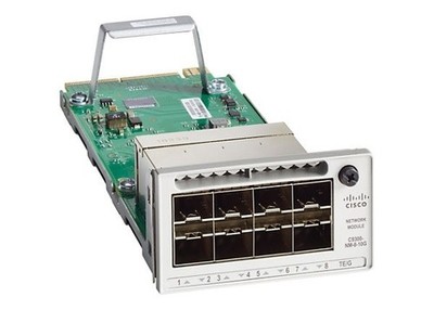 Cisco C9300-NM-8-10G Catalyst 9300 8-Port SFP+ 10Gbps Network Module