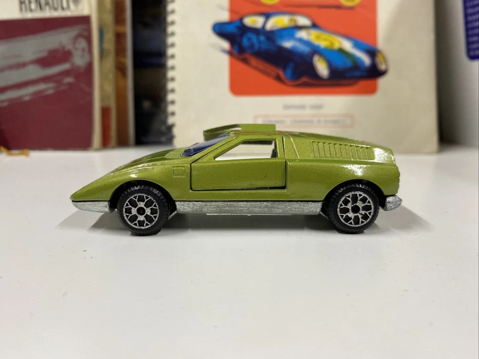 Polistil 1/43  n° E 16 Made In Italy Mercedes C 111 Bon État - Photo 4/4