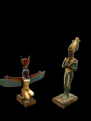Isis Goddess & Osiris God Bundle Offer Collection - Egyptian Unique Statues